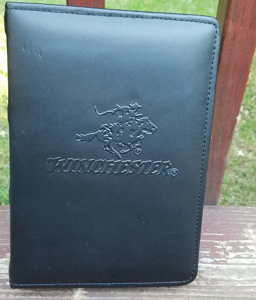 Winchester Photo Album Genuine Leather - BLACK
